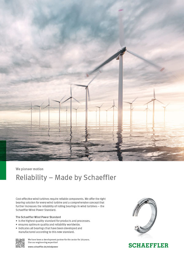 The Schaeffler Wind Power Standard The Schaeffler Wind Power Standard