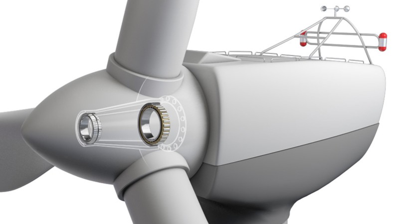 Common housing - hub bearing support