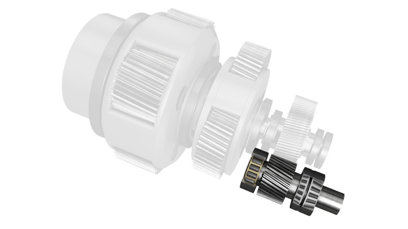 Intermediate / output shaft