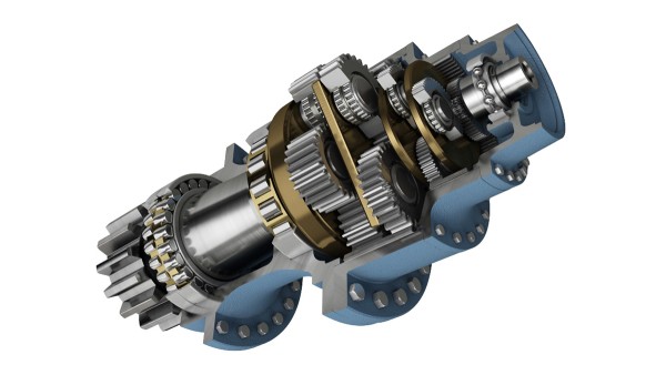 Naprowadzanie i regulacja położenia łopat