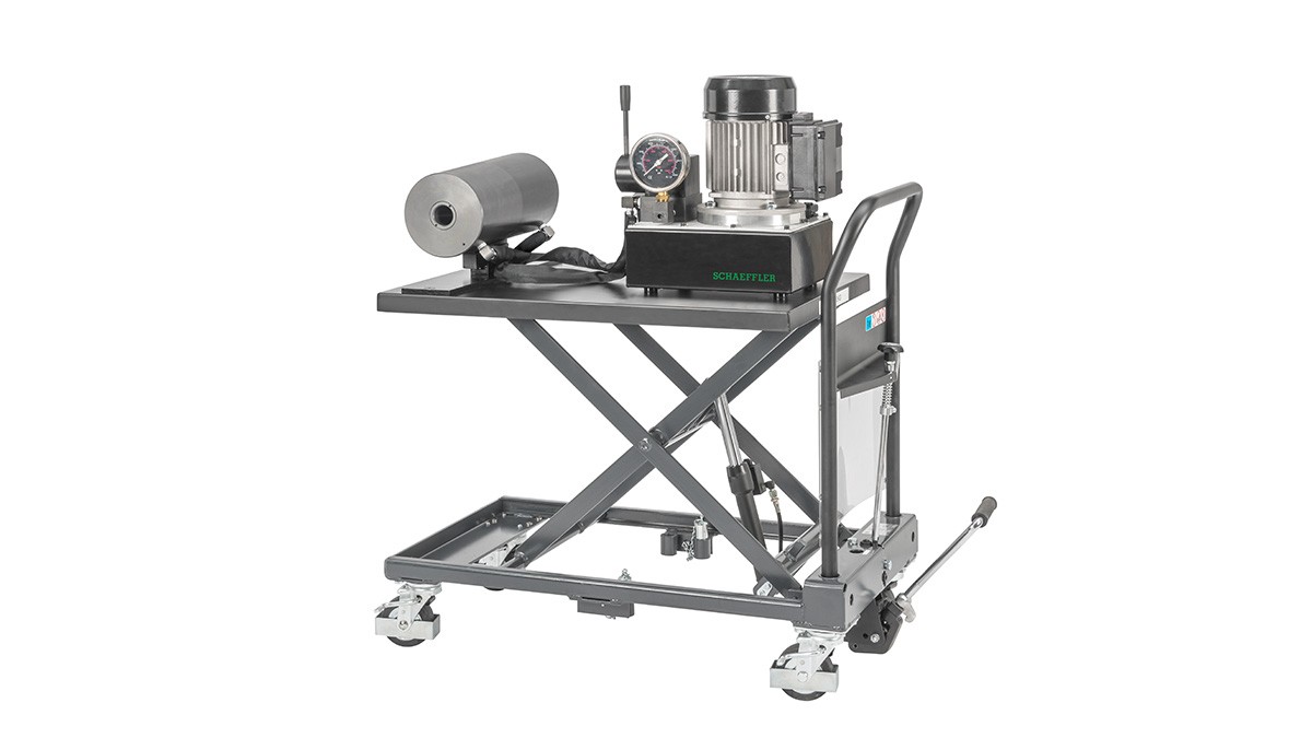 Produkty Schaeffler do utrzymania ruchu: Jezdny przyrząd hydrauliczny